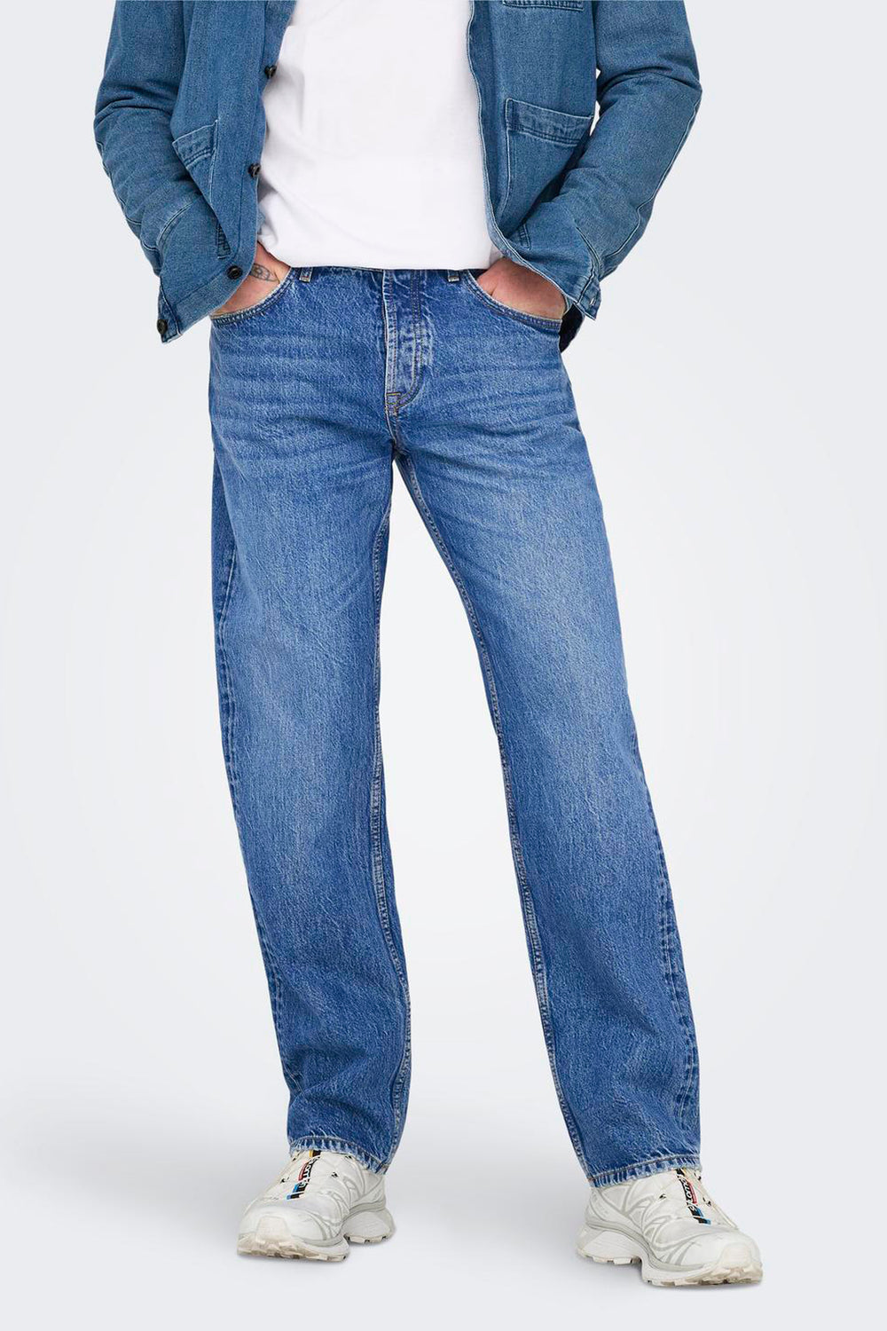 Jeans straight Mid blue denim - ONLY & SONS®