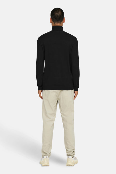 Pull à col roulé - noir