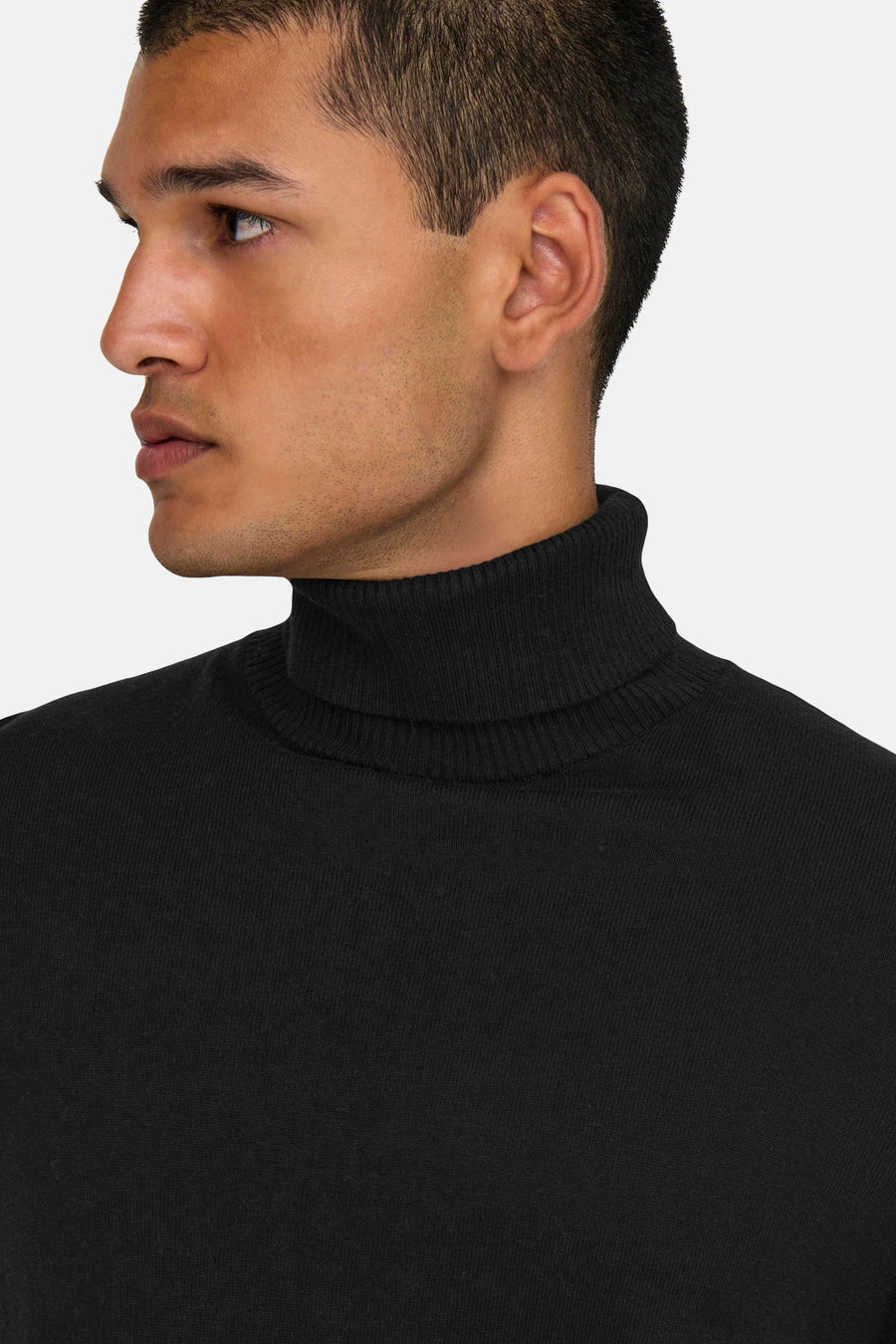Pull à col roulé - noir - ONLY & SONS®