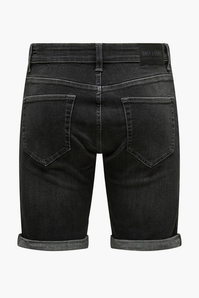 ONSPLY BLACK 0078 DCC DNM SHORTS CS