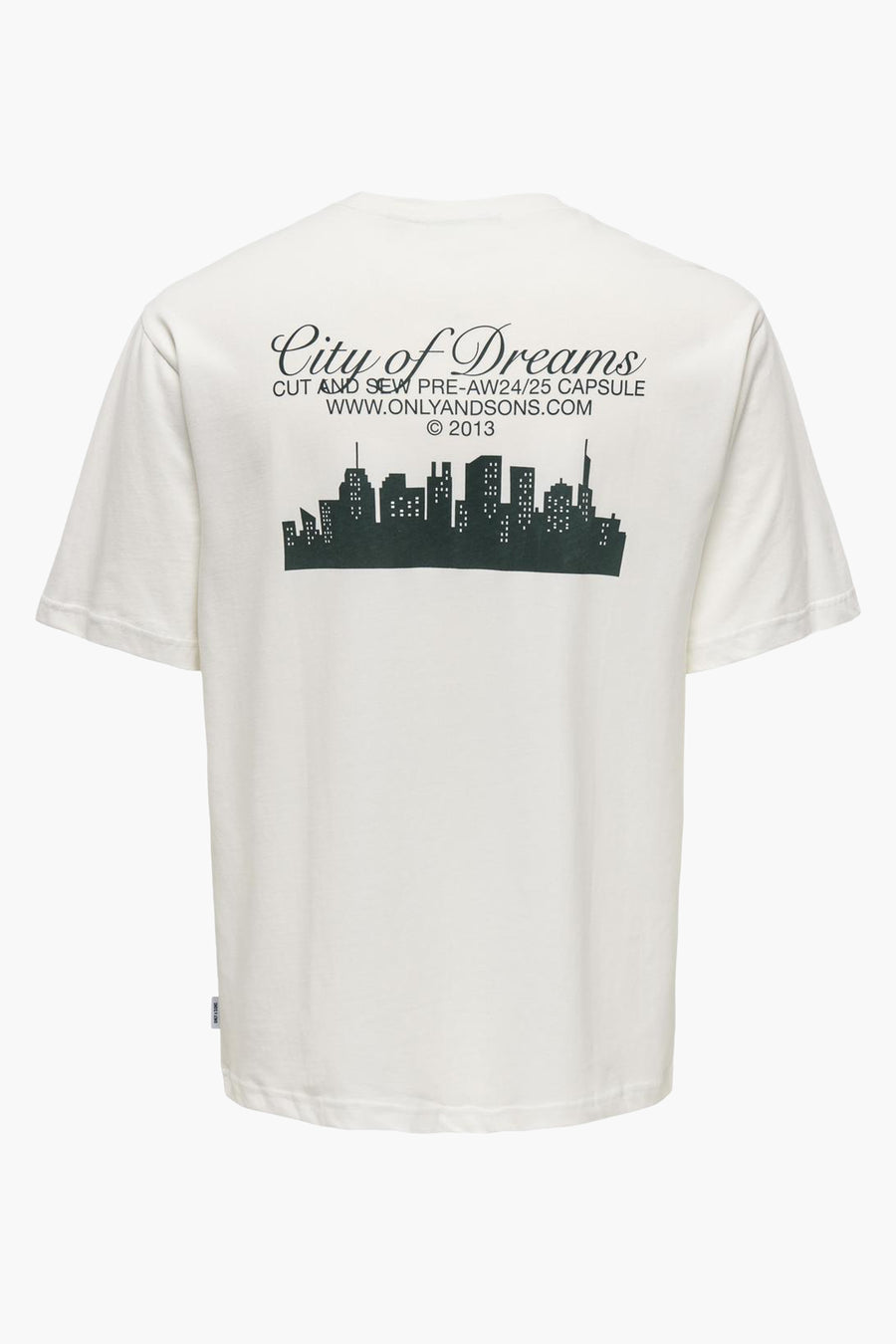 T-shirt à manches courtes - blanc - ONLY & SONS®