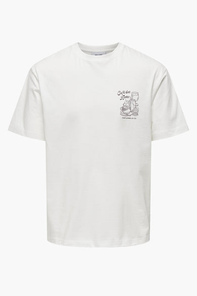 T-shirt à manches courtes - Cloud Dancer