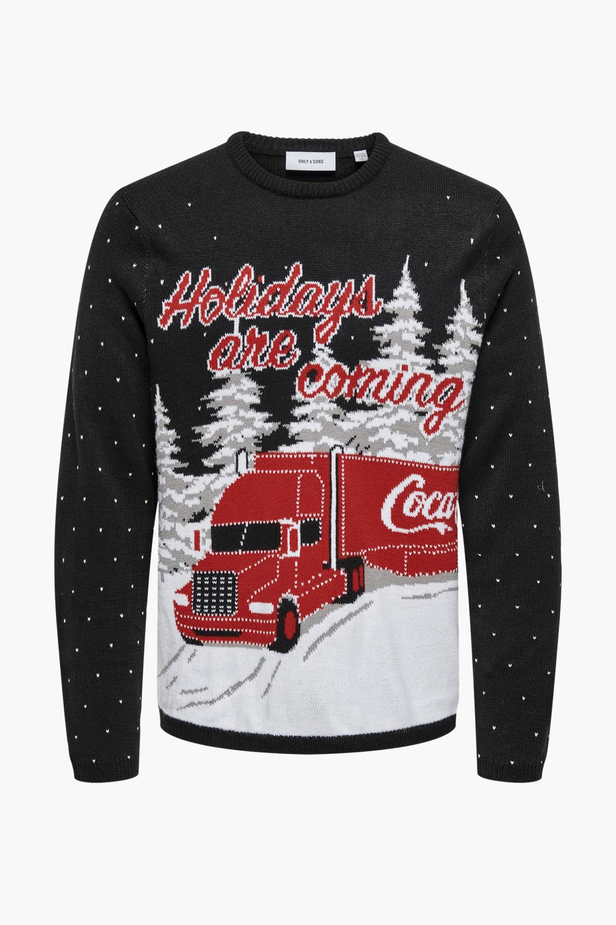 ONSXMAS REG 5 COLA CREW KNIT - ONLY & SONS®
