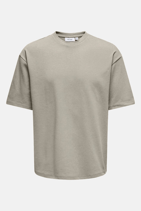 T-shirt à manches courtes - Beige