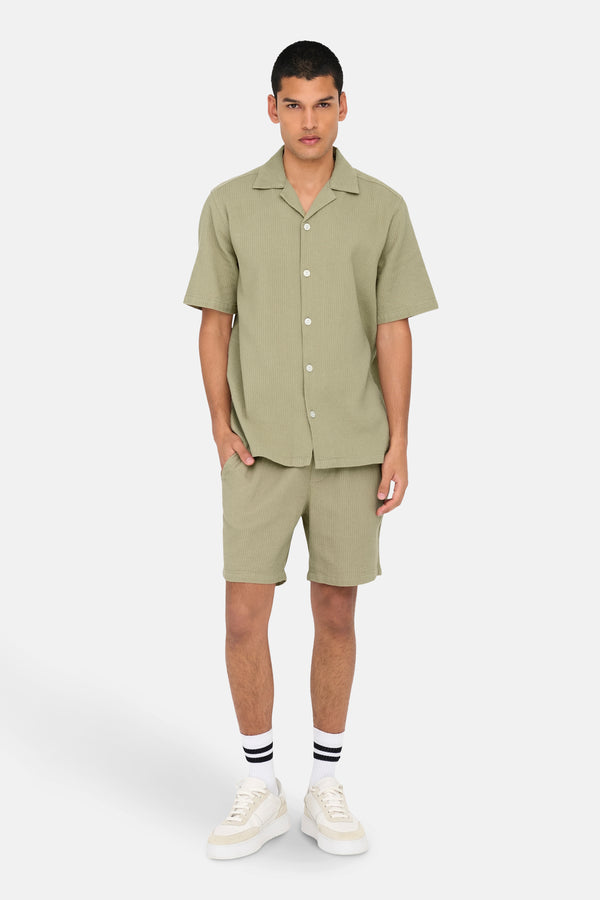 ONSBERTIL WAFFLE SS RESORT SHIRT