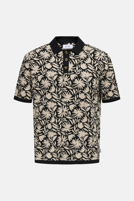 ONSJEREMY REG 12 SS POLO KNIT