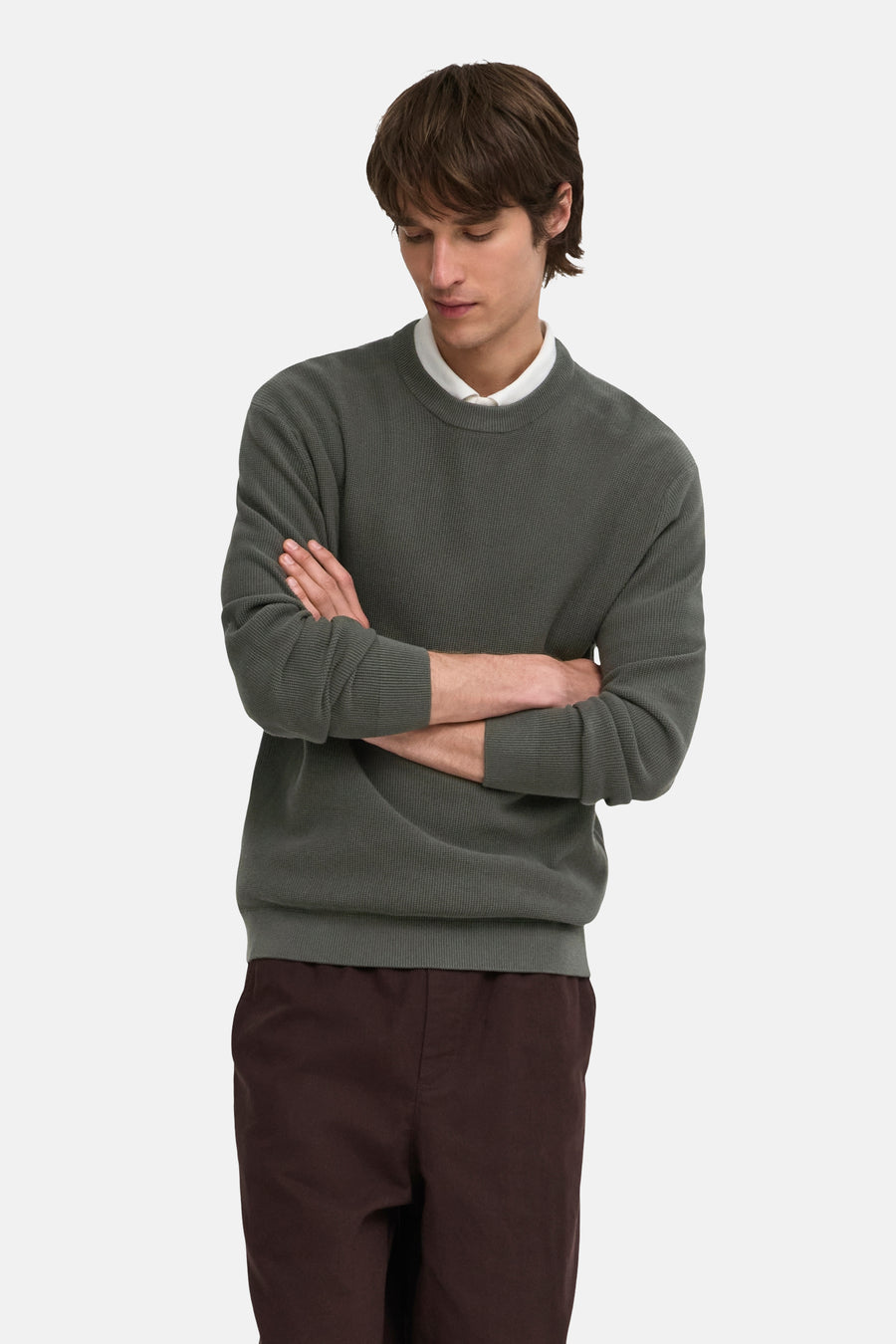Pull col O vert - ONLY & SONS®