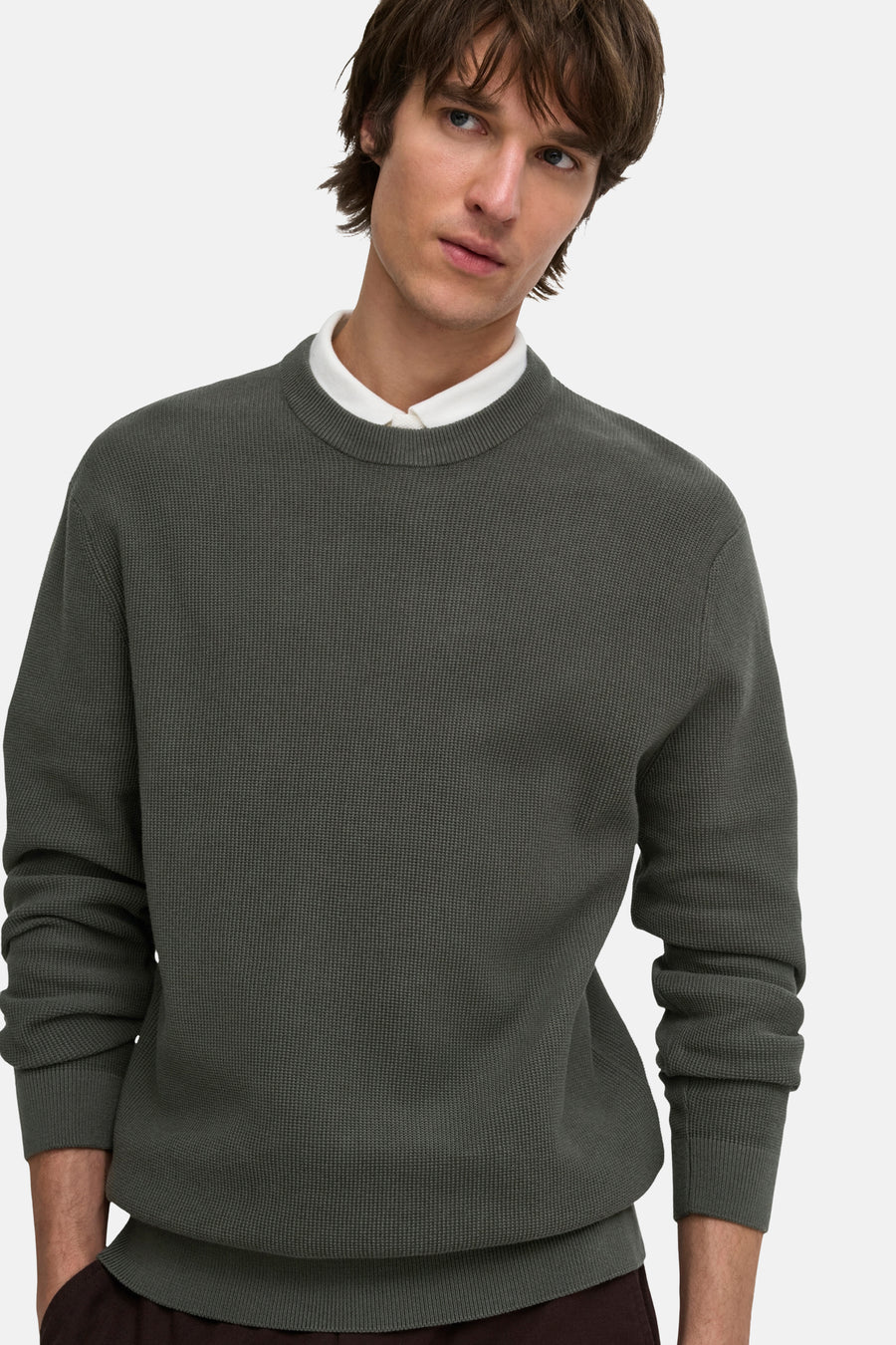 Pull col O vert - ONLY & SONS®