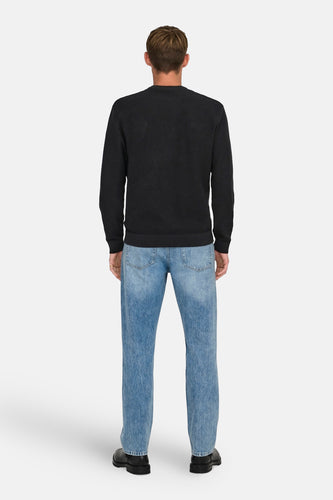 Pull à col rond - noir - ONLY & SONS®