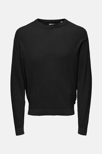 Pull à col rond - noir - ONLY & SONS®