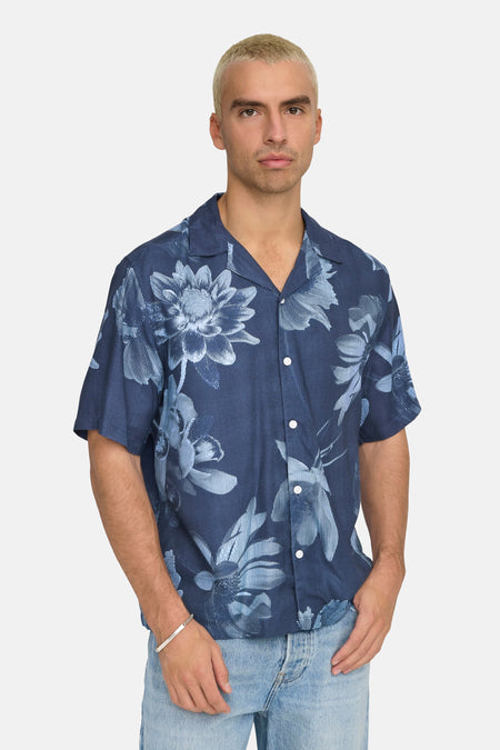 ONSROCKET REG SS RESORT AOP SHIRT