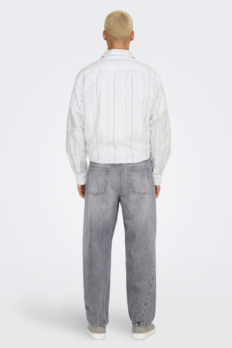 Chemise à manches longues - blanc - ONLY & SONS®