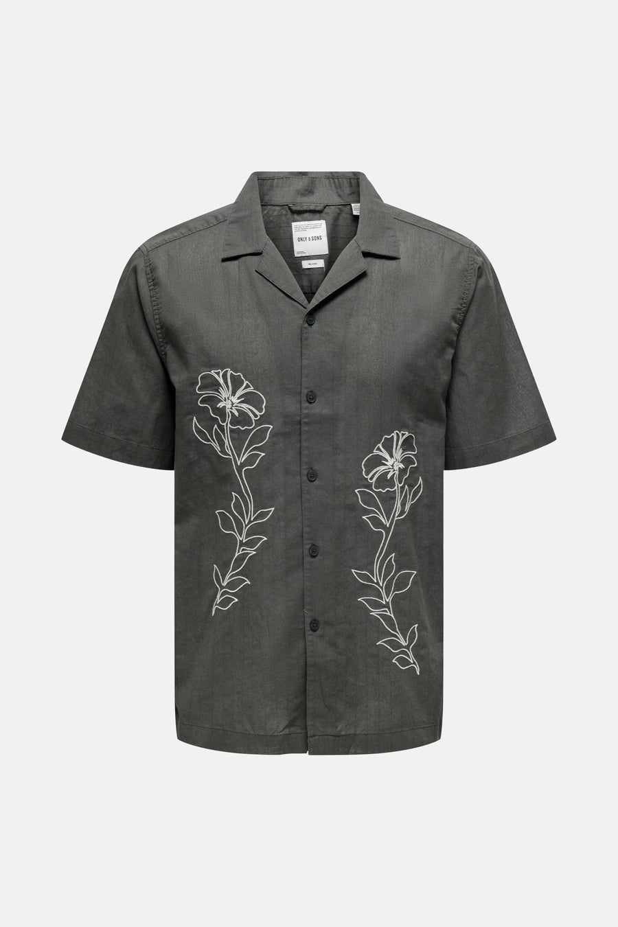 Chemise à manches courtes - gris - ONLY & SONS®