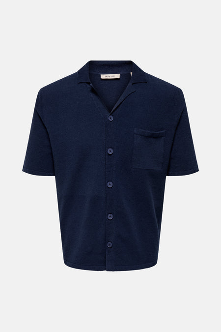 ONSFRANKIE RLX SS RESORT SHIRT KNIT