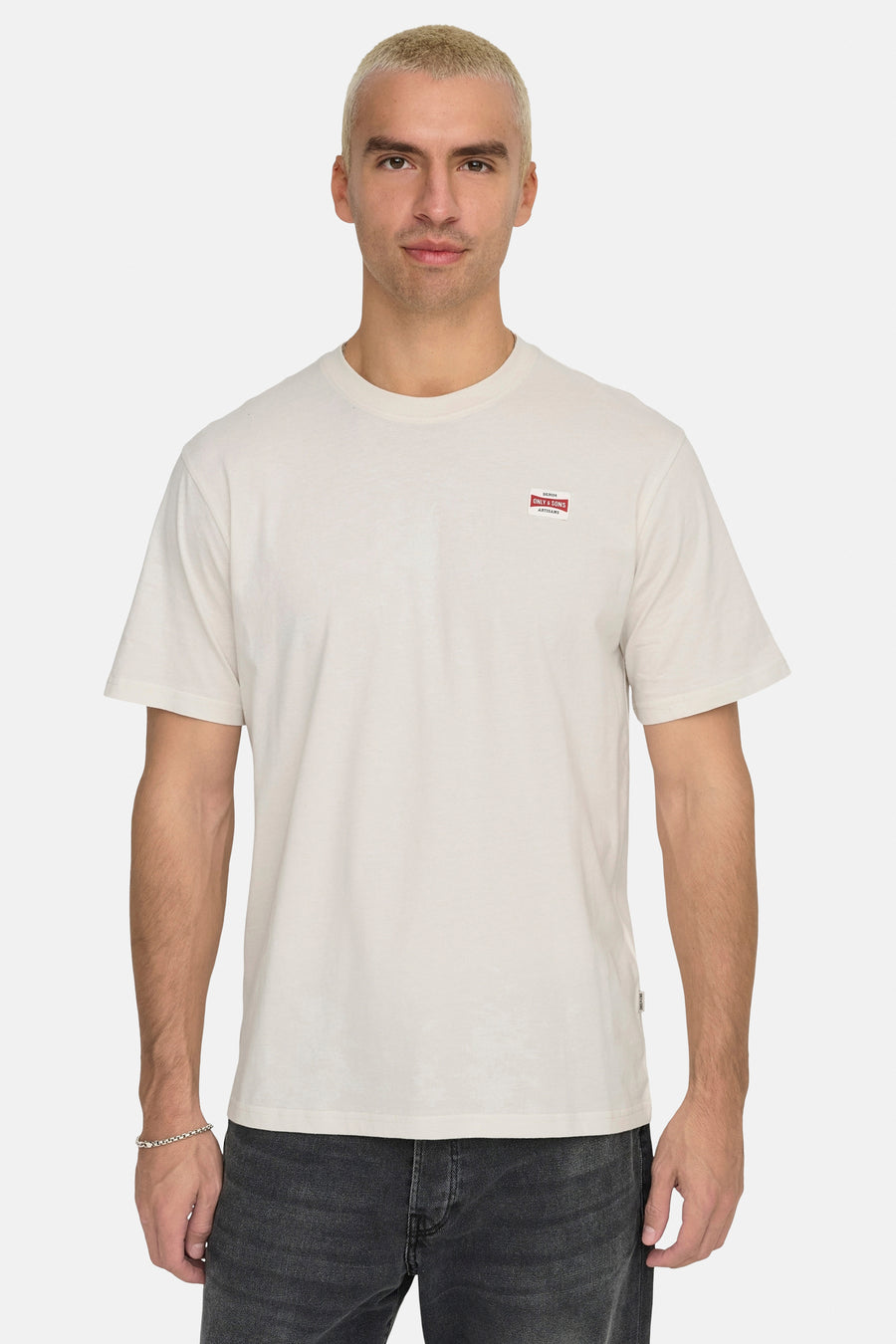 T-shirt à manches courtes - Écru - ONLY & SONS®