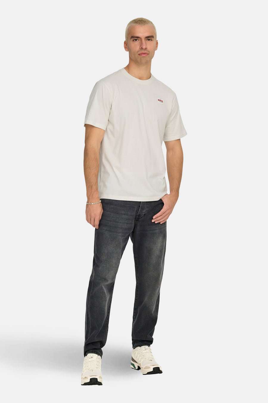 T-shirt à manches courtes - Écru