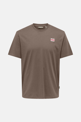 T-shirt à manches courtes - brun - ONLY & SONS®