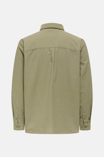 Chemise à manches longues - vert - ONLY & SONS®