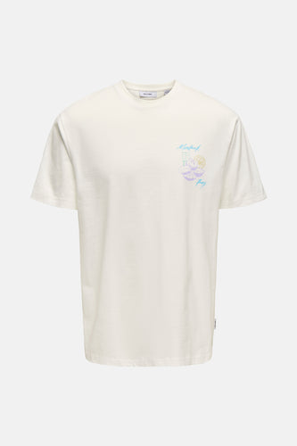 T-shirt à manches courtes - blanc - ONLY & SONS® - 2