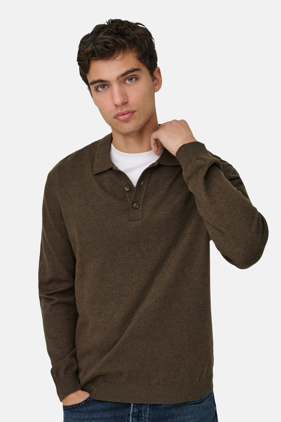 Pull - brun - ONLY & SONS®