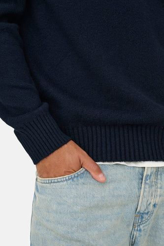 Pull à col rond - bleu - ONLY & SONS®
