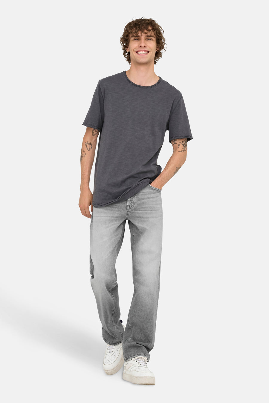 Jeans straight mid grey denim - ONLY & SONS® - ONLY & SONS®