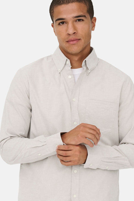 ONSGATON REG LS SHIRT 0360 FRML