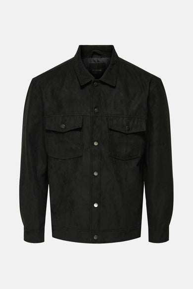 ONSDAMIAN FAKE SUEDE TRUCKER JACKET OTW