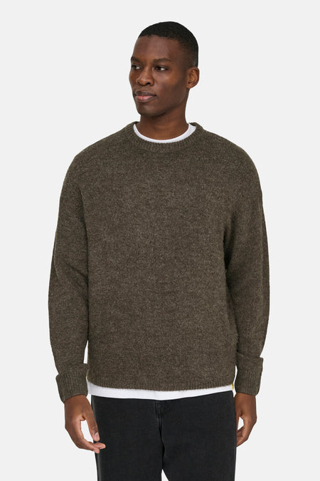 Pull col O brun - ONLY & SONS®