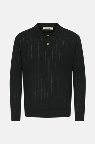 ONSKENT LIFE REG 12 LS POLO KNIT