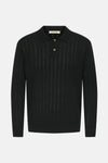 ONSKENT LIFE REG 12 LS POLO KNIT