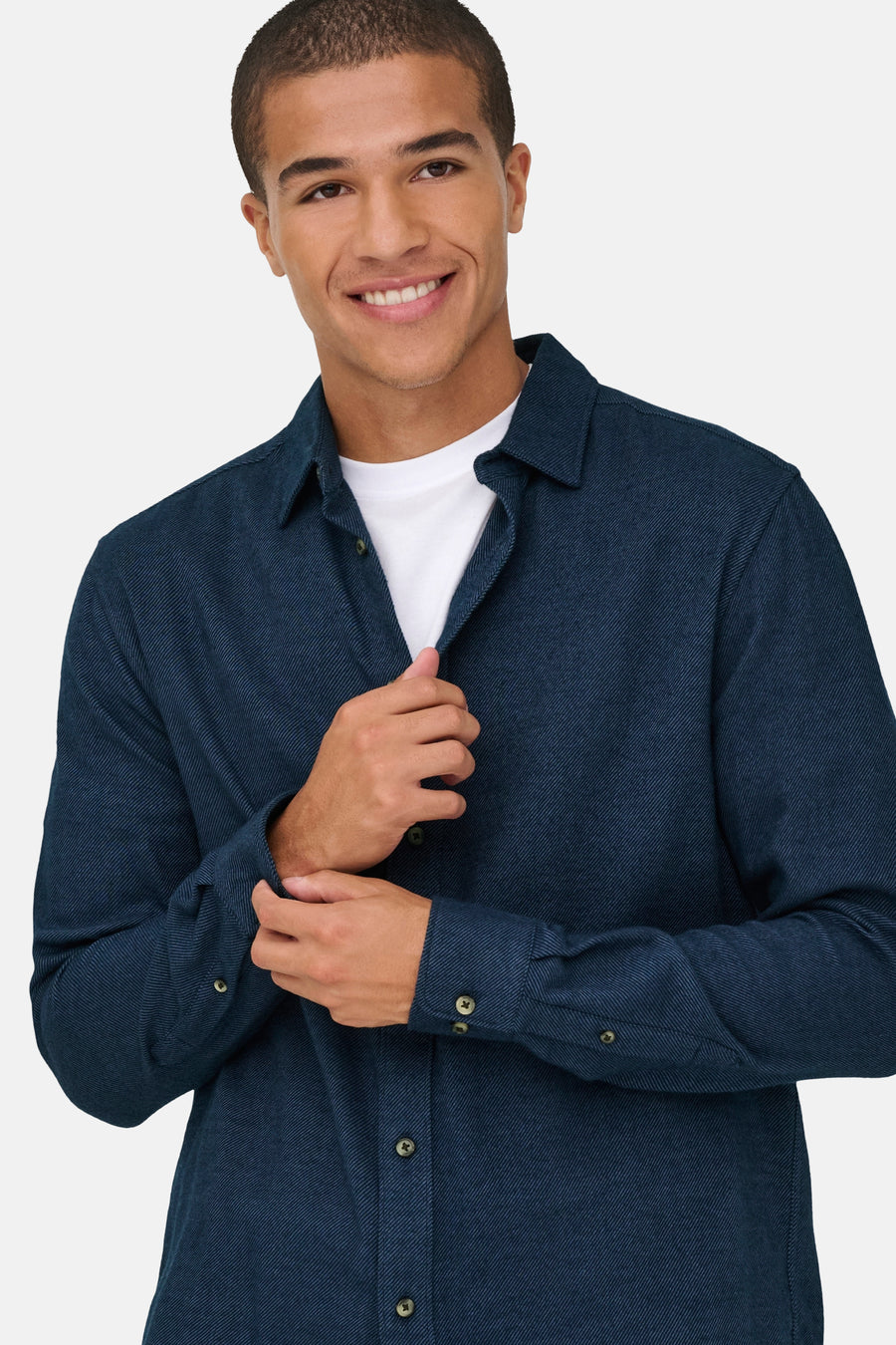 Chemise (manches longues) bleu - ONLY & SONS®