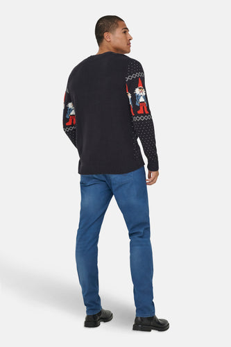 Pull à col rond - bleu - ONLY & SONS®