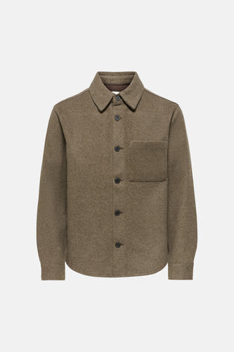Chemise (manches longues) brun - FRML