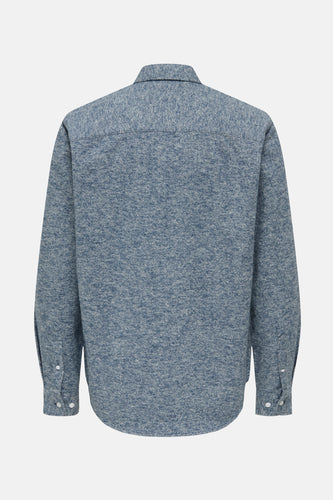 Chemise à manches longues - bleu - ONLY & SONS®