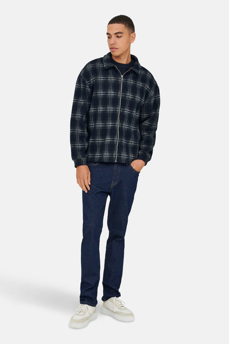 ONSHENDON LOOSE LS ZIP OVERSHIRT SWEAT