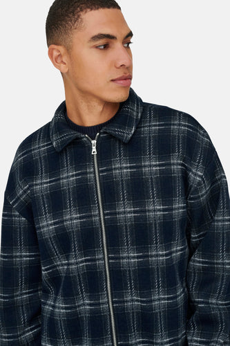 Chemise à manches longues - bleu - ONLY & SONS®