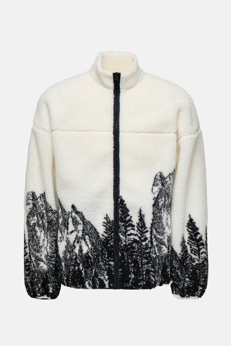 ONSJAMES OVZ LS FLEECE AOP SWEAT
