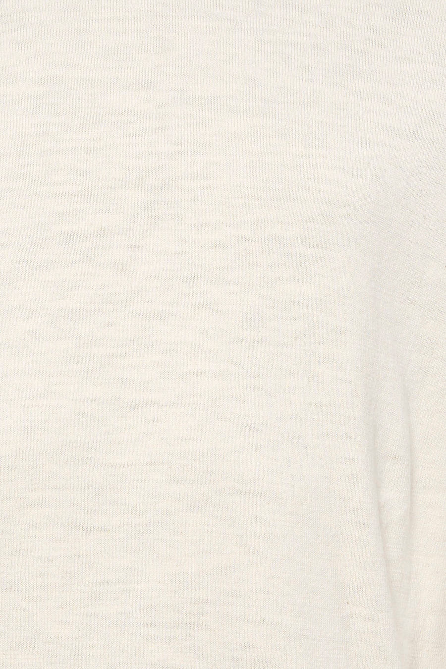 Ecru trui met ronde hals van ONLY & SONS®, fijne gebreide textuur.
