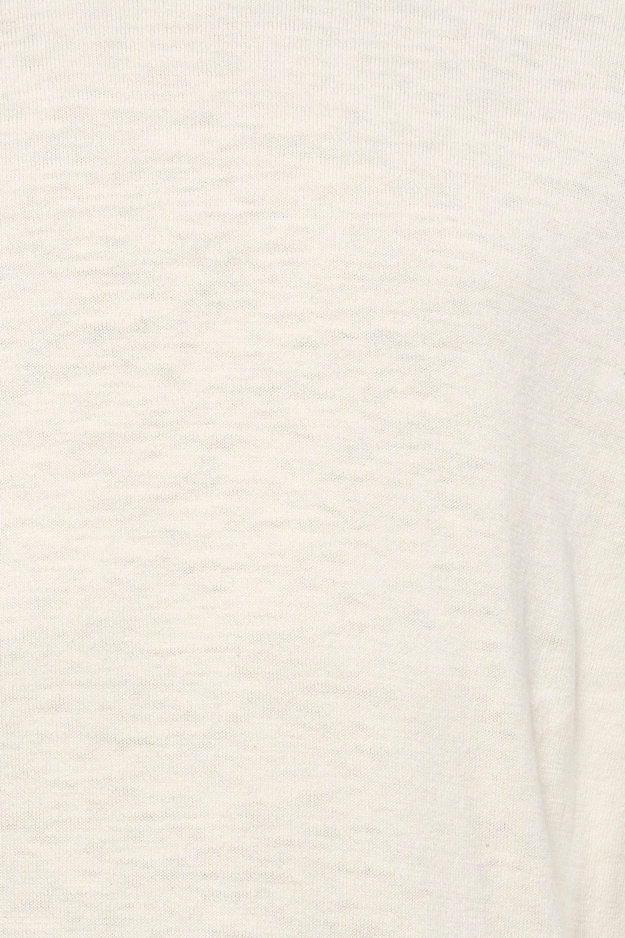 Pull écru à col rond de ONLY & SONS®, texture tricot fine.