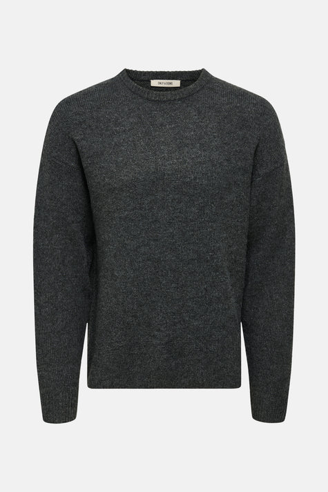 ONSWAKE RLX LS CREW NECK KNIT