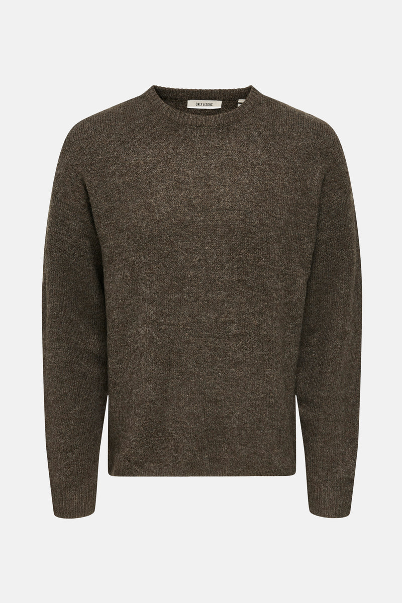 ONSWAKE RLX LS CREW NECK KNIT