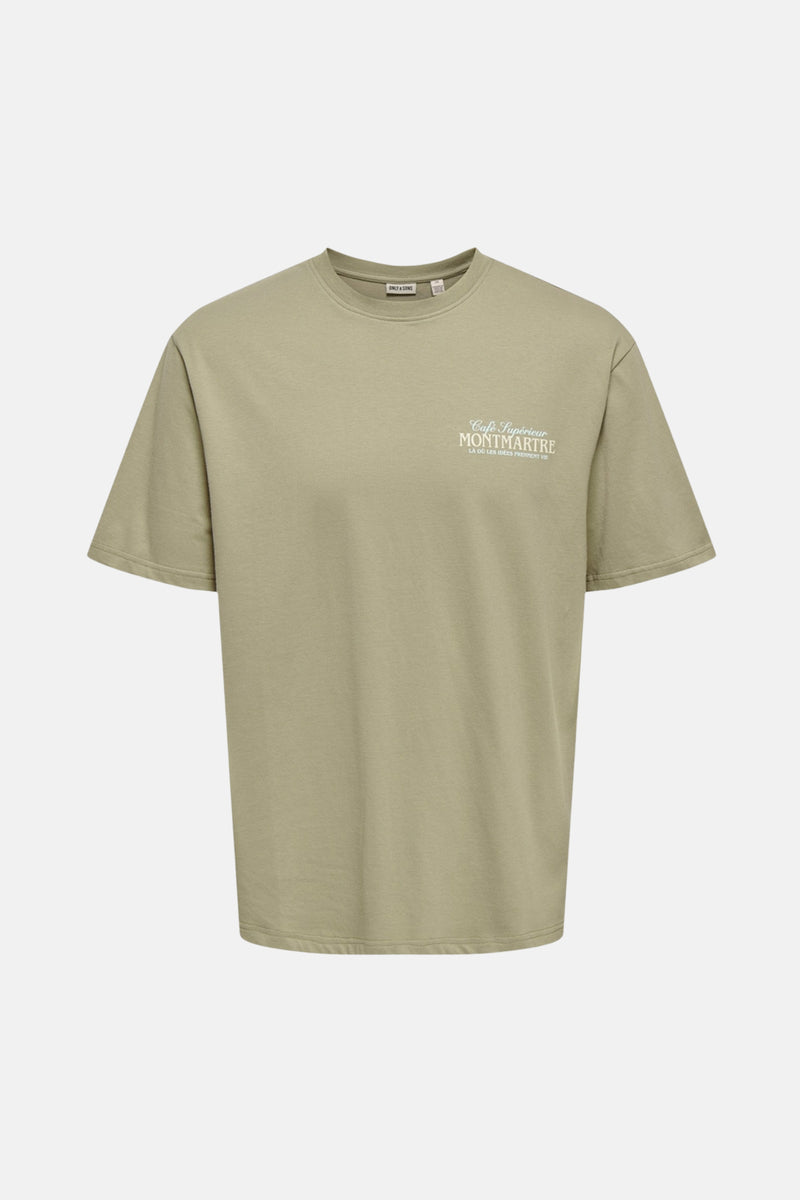 T-shirt à manches courtes - Kaki