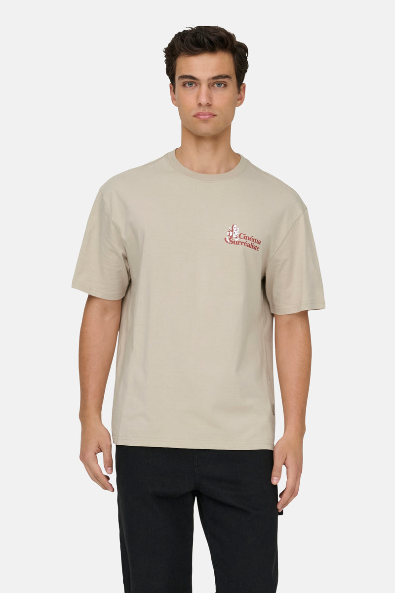 T-shirt à manches courtes - écru