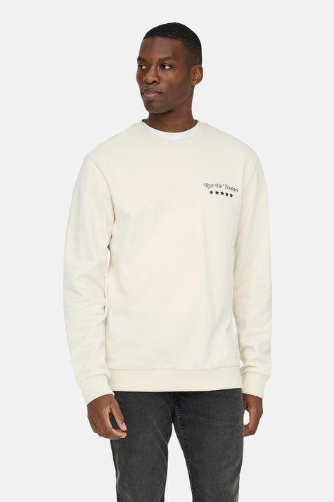 Sweat col O blanc - ONLY & SONS®