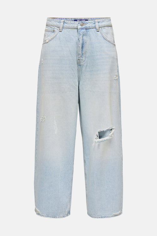 FADE - light blue denim