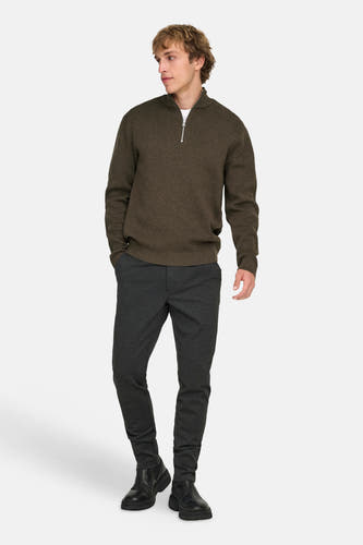 Pull col roulé brun - ONLY & SONS®