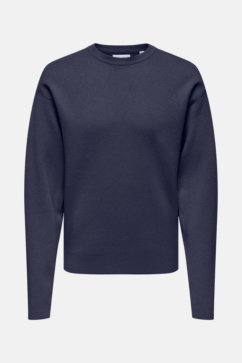 ONSCOOPER RLX LS 12 CREW KNIT CS