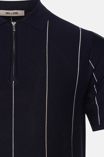 Polo à manches courtes - bleu