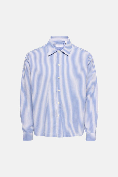 Chemise à manches longues - bleu